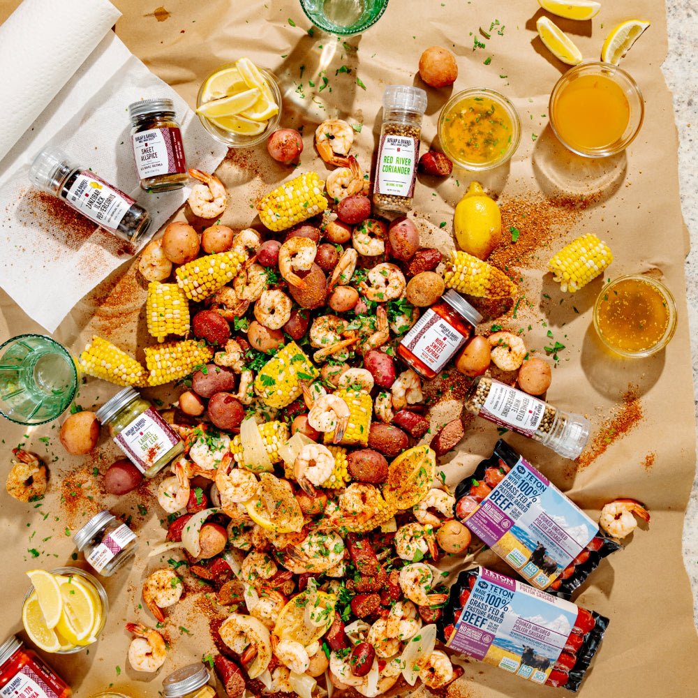 Classic East Coast Shrimp Boil 