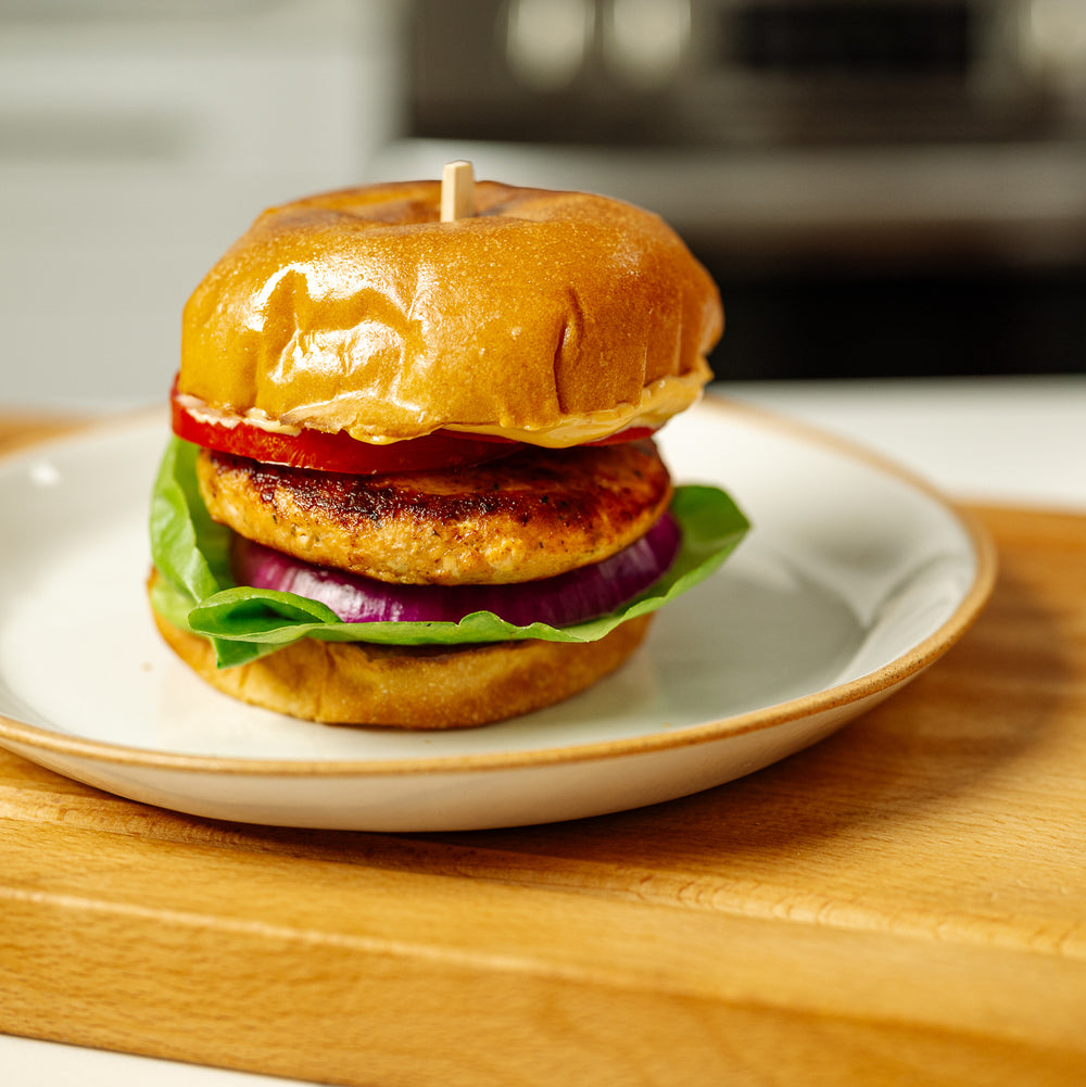 True North Atlantic Salmon Burgers, 4 ct / 20 oz - Harris Teeter